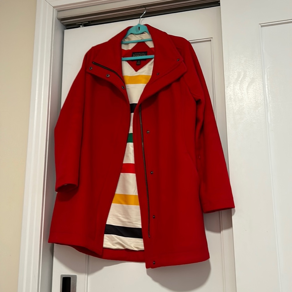 Red jacket